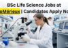 BSc Life Science Jobs at BioMérieux | Candidates Apply Now