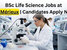 BSc Life Science Jobs at BioMérieux | Candidates Apply Now
