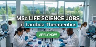 Lambda Careers 2026: MSc Life Science Jobs in CDM MSc Life Science Jobs at Lambda Therapeutics | Candidates Apply