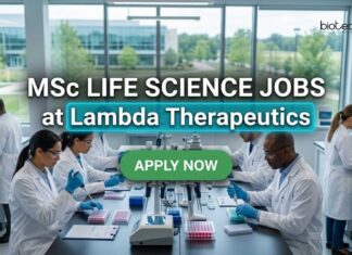 Lambda Careers 2026: MSc Life Science Jobs in CDM MSc Life Science Jobs at Lambda Therapeutics | Candidates Apply