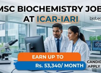 MSc Biochemistry Jobs at ICAR-IARI | Candidates Apply Now