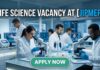 Life Science Vacancy at JIPMER | Candidates Apply Now