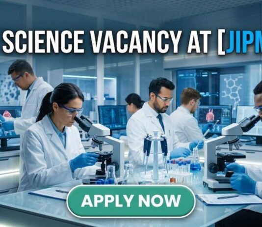 Life Science Vacancy at JIPMER | Candidates Apply Now
