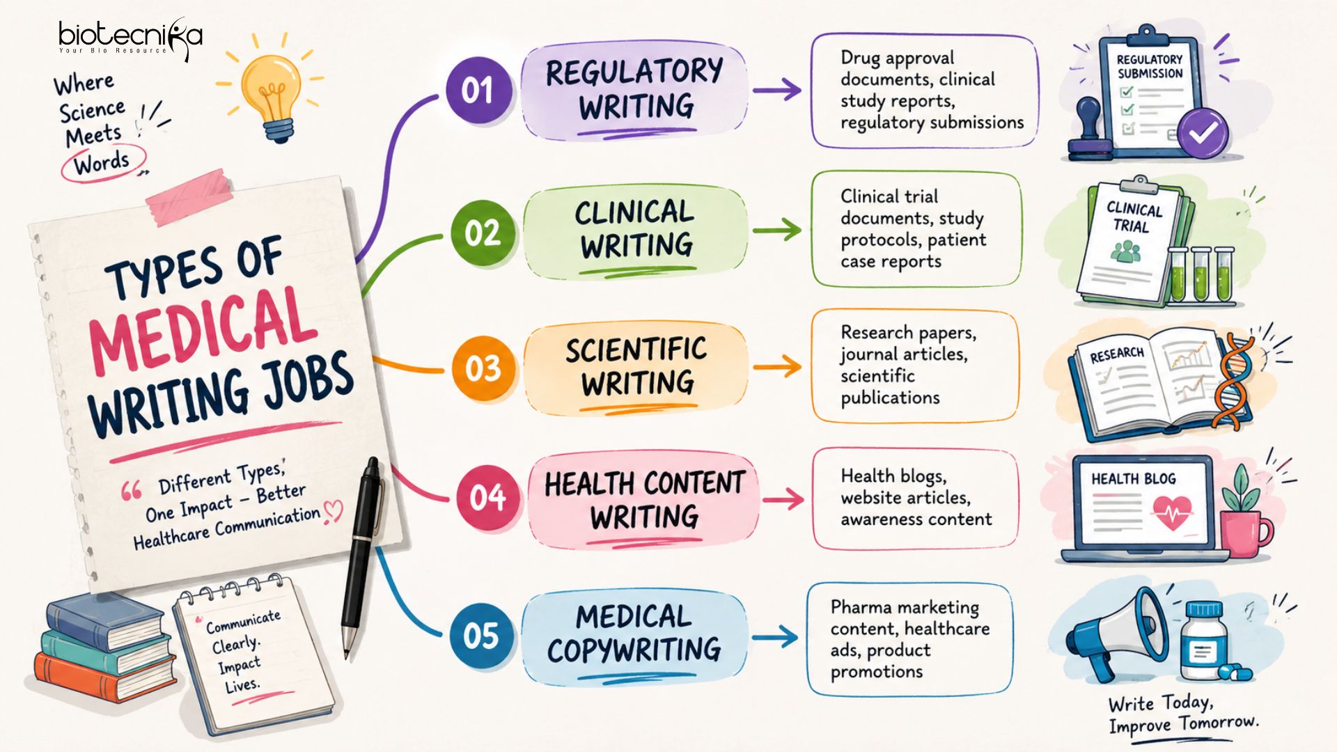 Medical Writing as a Career for Biotechnology Graduates in India