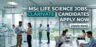 Clarivate Careers for MSc Life Science Graduates | Pharmacovigilance Specialist MSc Life Science Jobs at Clarivate | Candidates Apply Now