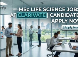MSc Life Science Jobs at Clarivate | Candidates Apply Now