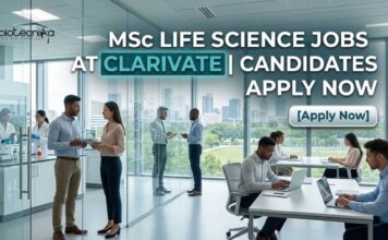Clarivate Careers for MSc Life Science Graduates | Pharmacovigilance Specialist MSc Life Science Jobs at Clarivate | Candidates Apply Now