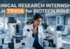Clinical Research Internship at Traya Careers | BSc Biotechnology Jobs Apply Now Clinical Research Internship at Traya for Biotech Role | Apply Now
