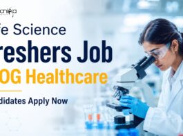 Launch Your Career with OG Healthcare: Life Science Freshers Role Life Science Freshers Job at OG Healthcare | Candidates Apply