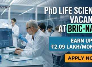 PhD Life Science Vacancy at BRIC-NABI | Candidates Apply Now