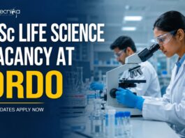 DRDO JRF Vacancy 2026 for MSc Life Science Candidates | Walk-In Opportunity MSc Life Science Vacancy at DRDO | Candidates Apply Now