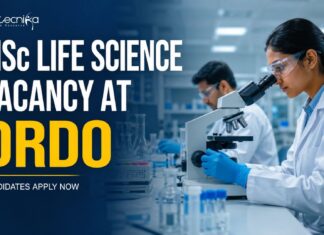 MSc Life Science Vacancy at DRDO | Candidates Apply Now