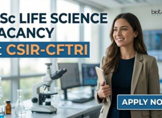 CFTRI Project Associate-II Jobs 2026 for MSc Life Science Candidates | Apply Online MSc Life Science Vacancy at CSIR-CFTRI | Candidates Apply Now