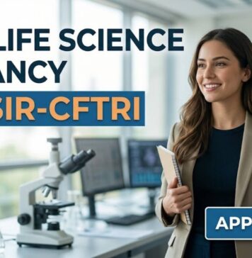 CFTRI Project Associate-II Jobs 2026 for MSc Life Science Candidates | Apply Online MSc Life Science Vacancy at CSIR-CFTRI | Candidates Apply Now