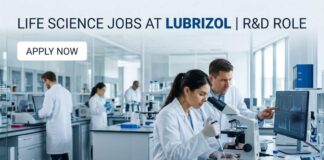 Lubrizol Jobs 2026 – Exciting Life Science Jobs in R&D Careers Life Science Jobs at Lubrizol | R&D Role | Apply Now