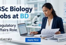 BD Regulatory Affairs Operations Analyst Jobs for BSc Biology Candidates BSc Biology Jobs at BD | Regulatory Affairs Role | Apply Now