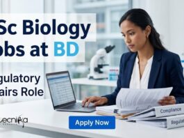BD Regulatory Affairs Operations Analyst Jobs for BSc Biology Candidates BSc Biology Jobs at BD | Regulatory Affairs Role | Apply Now