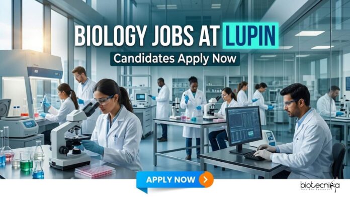 Biology Jobs at Lupin | Candidates Apply Now Biology Jobs at Lupin | Candidates Apply Now