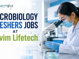 Microbiologist Fresher Jobs in QC Department – Apply Now at Levim Lifetech Microbiology Freshers Jobs at Levim Lifetech | Candidates Apply