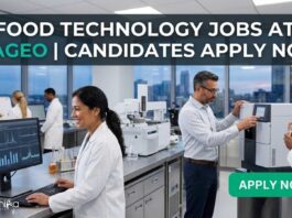 Diageo Hiring Executive – Liquid Development | Food Technology Jobs Food Technology Jobs at Diageo | Candidates Apply Now