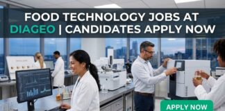 Diageo Hiring Executive – Liquid Development | Food Technology Jobs Food Technology Jobs at Diageo | Candidates Apply Now