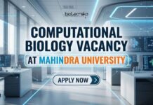 Mahindra University JRF Recruitment 2026 | Computational Biology Vacancy Computational Biology Vacancy at Mahindra University | Apply Now