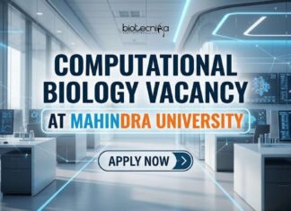 Mahindra University JRF Recruitment 2026 | Computational Biology Vacancy Computational Biology Vacancy at Mahindra University | Apply Now