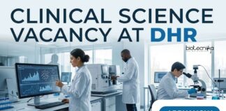 Clinical Science Vacancy at DHR | Candidates Apply Now