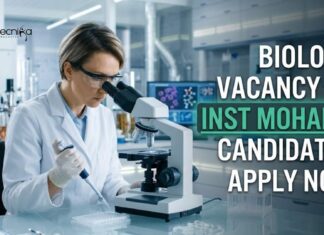 INST Careers 2026: Biology Vacancy & Walk-in Interview for ICMR Project Posts Biology Vacancy at INST Mohali | Candidates Apply Now