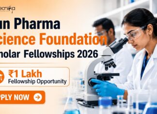 Sun Pharma Science Scholar Fellowships 2026 – ₹1 Lakh Fellowship Opportunity Science Scholar Fellowships at Sun Pharma Science Foundation
