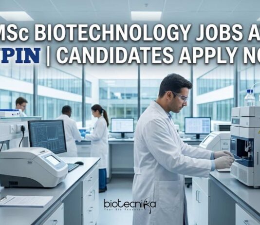 Lupin QA Executive Jobs 2026 for MSc Biotechnology Candidates | Apply Now MSc Biotechnology Jobs at Lupin | Candidates Apply Now