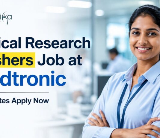 Clinical Research Freshers Job at Medtronic | Candidates Apply