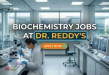 Dr. Reddy’s Research Associate Jobs 2026 – Biochemistry & Biotechnology Hiring Biochemistry Jobs at Dr. Reddy’s | Candidates Apply Now