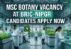BRIC-NIPGR JRF & Project Associate Jobs 2026 | MSc Botany Vacancy MSc Botany Vacancy at BRIC-NIPGR | Candidates Apply Now
