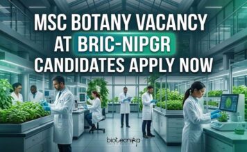 BRIC-NIPGR JRF & Project Associate Jobs 2026 | MSc Botany Vacancy MSc Botany Vacancy at BRIC-NIPGR | Candidates Apply Now