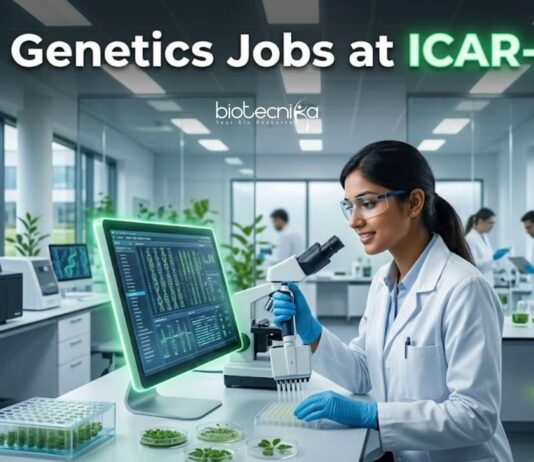 MSc Genetics Jobs at ICAR-IARI | Candidates Apply Now