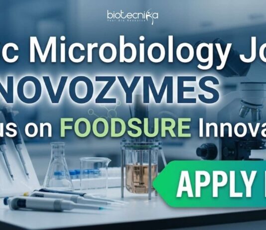 Lab Technician Jobs in Mumbai at Novozymes | MSc Microbiology Candidates Apply Now MSc Microbiology Jobs at Novozymes | Candidates Apply Now