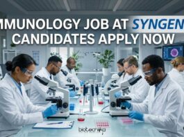 Syngene Careers 2026: Associate Scientist Immunology Job Immunology Job at Syngene | Candidates Apply Now