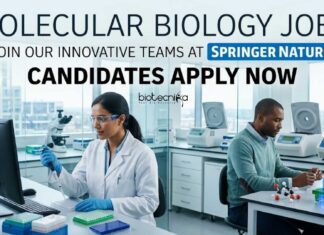 Springer Nature Careers 2026: Associate or Senior Editor – Molecular Biology Jobs Molecular biology Jobs at Springer Nature | Candidates Apply Now