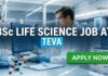 TEVA Careers 2026: BSc Life Science Job Opportunity in Goa BSc Life Science Job at TEVA | Candidates Apply Now