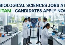 GITAM Careers 2026 | Laboratory Assistant Jobs for Biological Sciences Candidates Biological Sciences Jobs at GITAM | Candidates Apply Now
