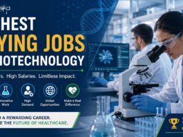 Highest Paying Jobs in Biotechnology