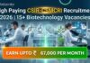 High Paying CSIR-CSMCRI Recruitment 2026 | 15+ Biotechnology Vacancies Biotechnology Vacancies at CSIR-CSMCRI | Candidates Apply Now