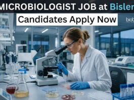 Microbiologist Job at Bisleri | Candidates Apply Now