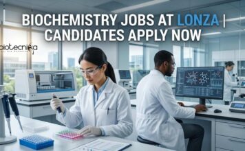 QA Specialist Jobs at Lonza | Biochemistry Role | Apply Now Biochemistry Jobs at Lonza | Candidates Apply Now