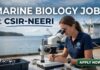 CSIR-NEERI Recruitment 2026 For Marine Biology Project Associate Jobs Marine Biology Jobs at CSIR-NEERI | Candidates Apply Now
