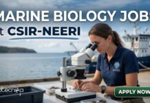 CSIR-NEERI Recruitment 2026 For Marine Biology Project Associate Jobs Marine Biology Jobs at CSIR-NEERI | Candidates Apply Now