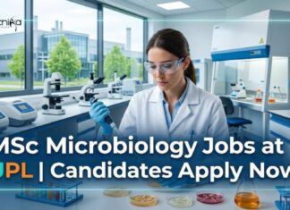 UPL Careers 2026: Research Associate – Microbiology Jobs for MSc Graduates MSc Microbiology Jobs at UPL | Candidates Apply Now