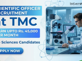 TMC Recruitment 2026 Announced Scientific Officer Recruitment for Life Sciences Candidates at HBCHRC Punjab with Salary Up to Rs. 45,000.