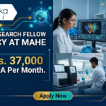 Junior Research Fellow Vacancy at MAHE. Life Sciences Candidates, Apply Now & Earn Rs. 37,000 + 10% HRA Per Month.